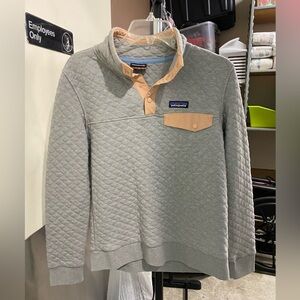 Patagonia Women's Organic Cotton Quilt Snap-T Pullover | Size XS